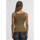 Karl Kani Γυναικεία αμάνικη μπλούζα Script Rib Tank Top